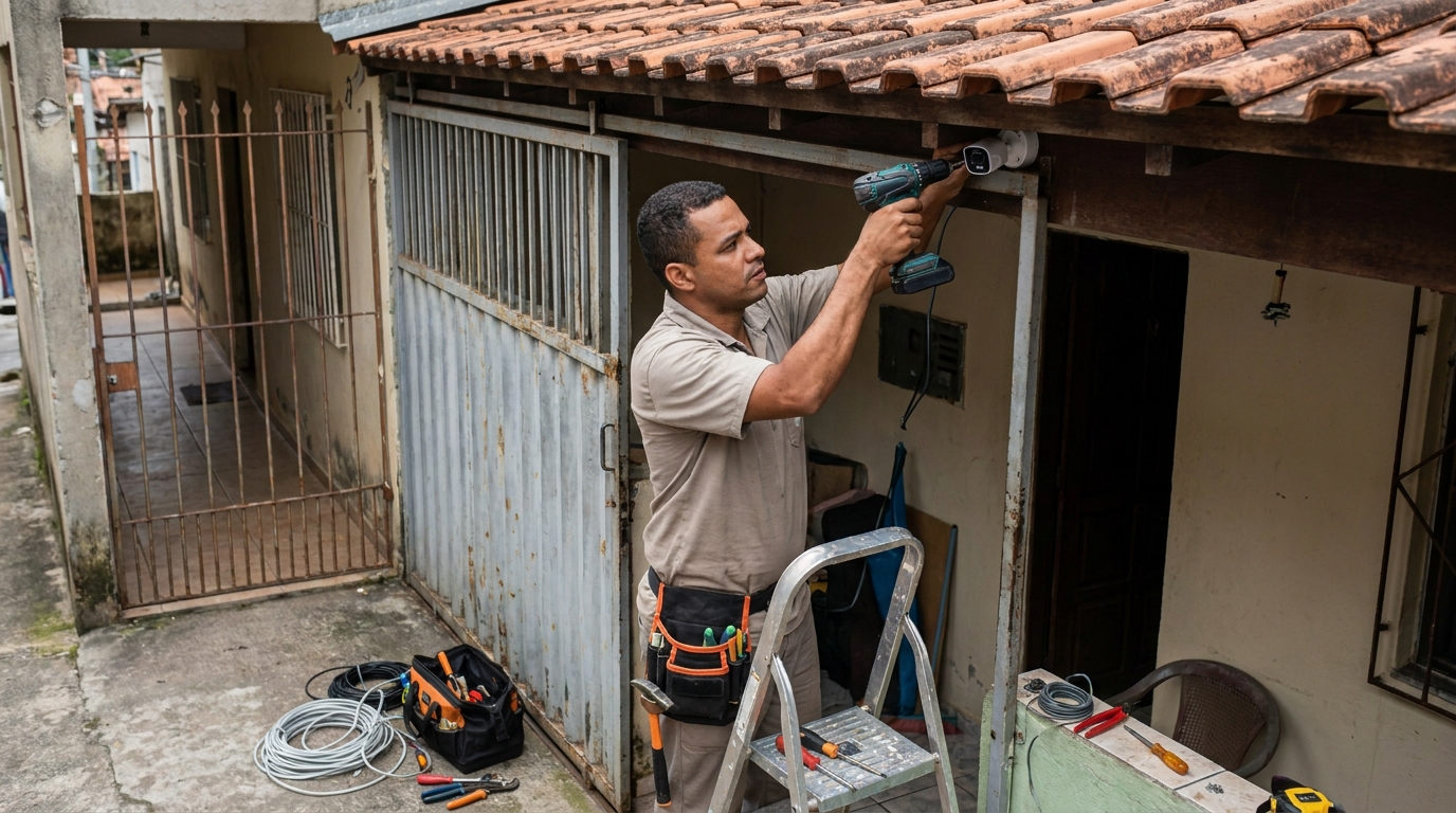 Instalacao de cameras de seguranca em Criciúma‑SC