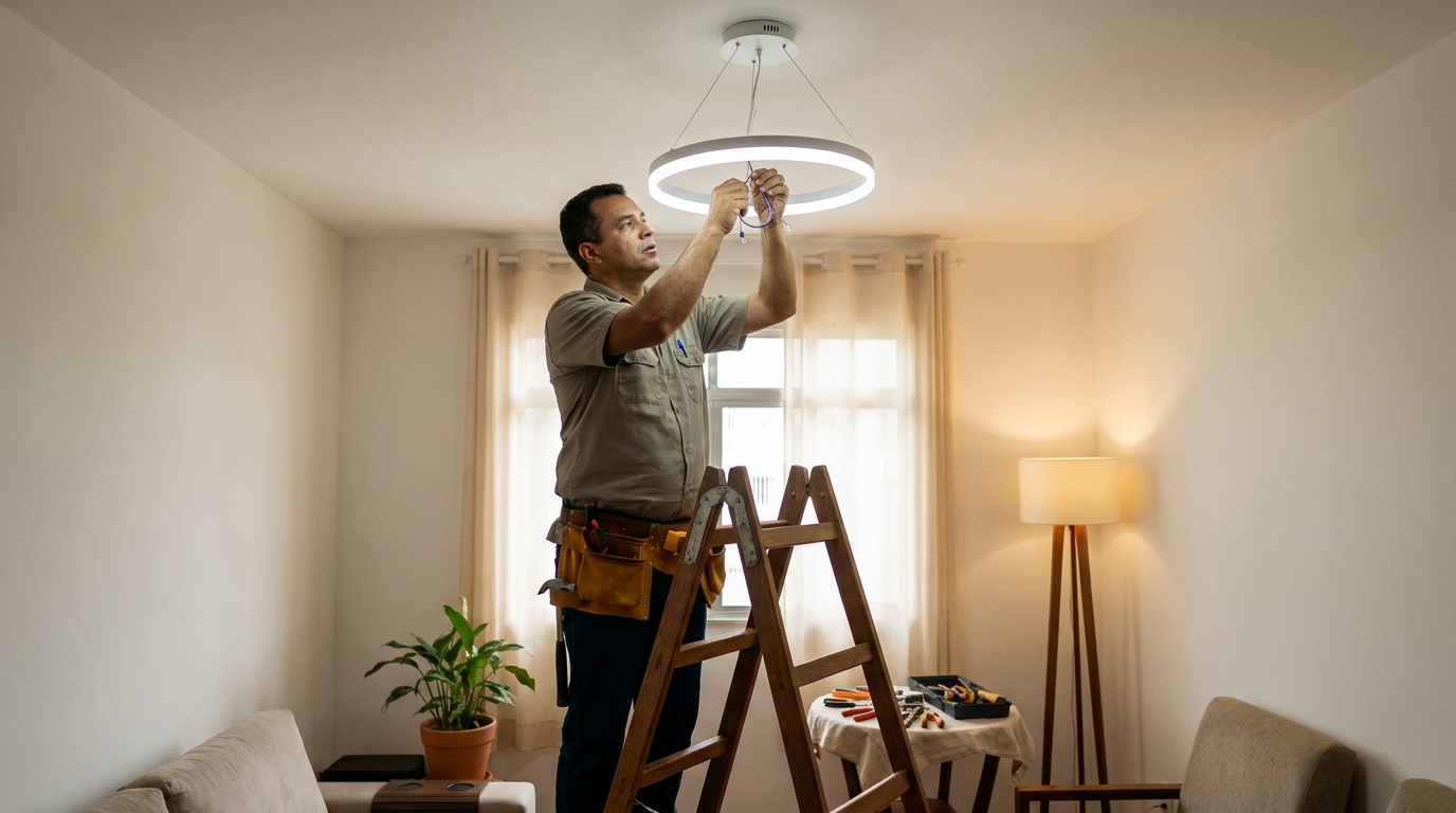 Instalação de Luminárias perto de mim em Criciúma‑SC